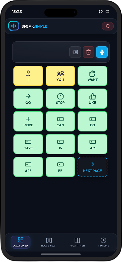 SpeakSimple Mobile App